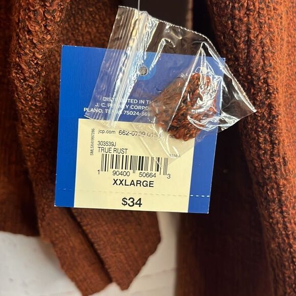 Arizona Jean company Juniors fall sweater sz xxl nwt. - Picture 6 of 10